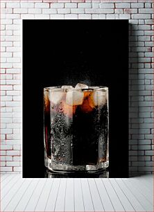 Πίνακας, Glass of Iced Cola Ποτήρι Iced Cola
