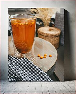 Πίνακας, Glass of Orange Drink Ποτήρι Ποτό Πορτοκάλι