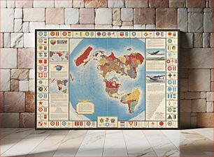 Πίνακας, Global map for global war and global peace