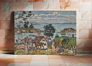 Πίνακας, Gloucester Harbor by Maurice Brazil Prendergast