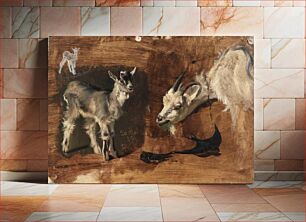 Πίνακας, Goats, Eliphalet Fraser Andrews