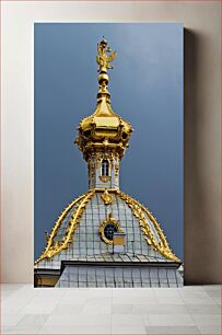 Πίνακας, Golden Architectural Dome Χρυσός Αρχιτεκτονικός Θόλος