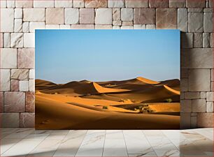 Πίνακας, Golden Desert Dunes Χρυσοί Αμμόλοφοι της Ερήμου