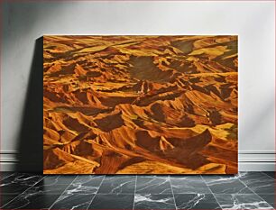 Πίνακας, Golden Desert Landscape Χρυσό Ερημικό Τοπίο