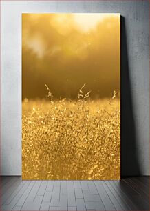 Πίνακας, Golden Field at Sunset Golden Field στο ηλιοβασίλεμα