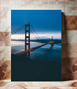 Πίνακας, Golden Gate Bridge at Dusk Golden Gate Bridge στο σούρουπο