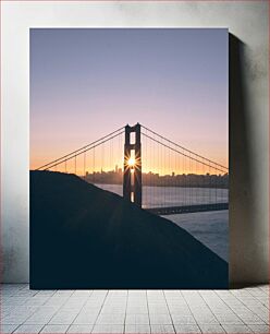 Πίνακας, Golden Gate Bridge at Sunrise Golden Gate Bridge στο Sunrise