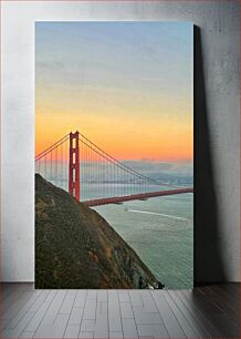 Πίνακας, Golden Gate Bridge at Sunset Golden Gate Bridge στο ηλιοβασίλεμα