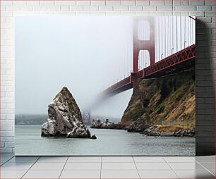 Πίνακας, Golden Gate Bridge in Fog Γέφυρα Golden Gate στην ομίχλη