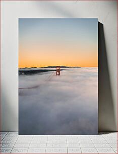 Πίνακας, Golden Gate Bridge in the Fog at Sunrise Golden Gate Bridge in the Fog at Sunrise