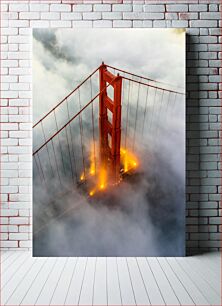 Πίνακας, Golden Gate Bridge in the Fog Golden Gate Bridge in the Fog