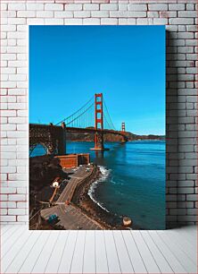 Πίνακας, Golden Gate Bridge on a Clear Day Γέφυρα Golden Gate on a Clear Day