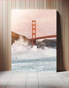 Πίνακας, Golden Gate Bridge with Waves Golden Gate Bridge with Waves