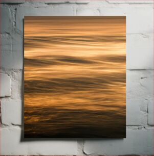 Πίνακας, Golden Waves of Light Χρυσά Κύματα Φωτός