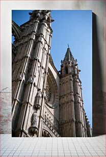 Πίνακας, Gothic Cathedral Spire Γοτθικός κώνος καθεδρικού ναού