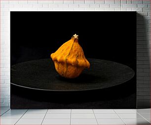Πίνακας, Gourd on Plate Κολοκύθα στο πιάτο