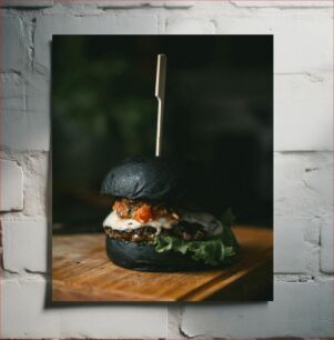 Πίνακας, Gourmet Black Burger Gourmet Black Burger