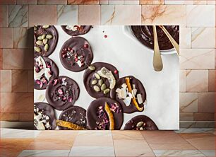 Πίνακας, Gourmet Chocolate Discs Γκουρμέ Δίσκοι Σοκολάτας