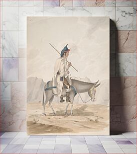 Πίνακας, Grand Canary-Man on a Donkey