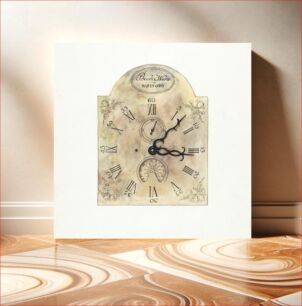 Πίνακας, Grandfather Clock Dial (1936) by Geoffrey Holt