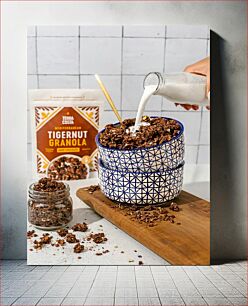 Πίνακας, Granola with Milk Granola με γάλα