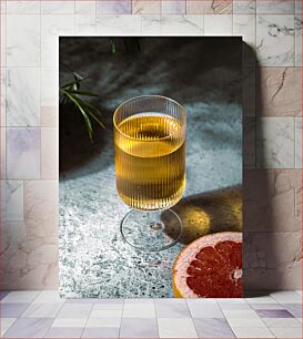 Πίνακας, Grapefruit and Drink Composition Σύνθεση γκρέιπφρουτ και ποτών