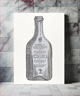 Πίνακας, Gray bottle illustration