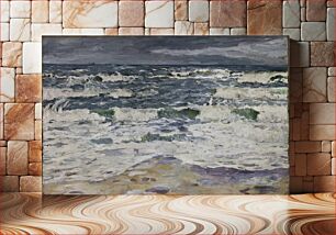 Πίνακας, Gray Day at the Sea by Max Beckmann