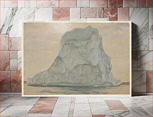 Πίνακας, Gray Iceberg, Frederic Edwin Church