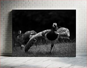 Πίνακας, Grazing Geese Χήνες που βόσκουν