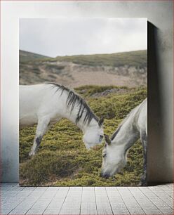 Πίνακας, Grazing Horses in the Wild Βόσκουν άλογα στη φύση