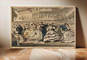 Πίνακας, Great Russian Ball at Academy of Music--Nov. 5, 1863 by Winslow Homer