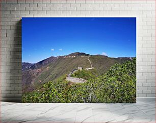 Πίνακας, Great Wall of China in the Mountains Σινικό Τείχος της Κίνας στα βουνά