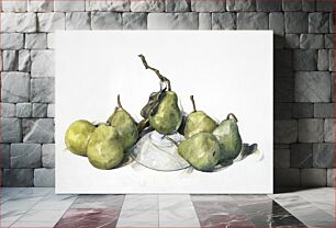 Πίνακας, Green Pears (1929) by Charles Demuth