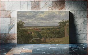 Πίνακας, Greenwich Hospital from the Observatory with a Distant View of London