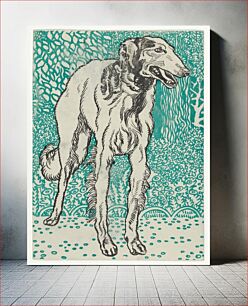 Πίνακας, Greyhound (1912) by Moriz Jung