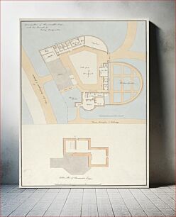 Πίνακας, Ground Plan of Thunderdell Lodge with Dog Kennel and Court, Earl of Bridgewater