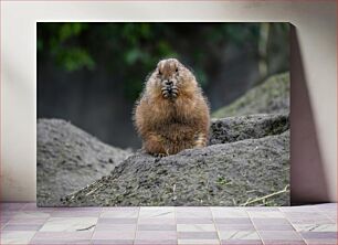 Πίνακας, Groundhog on Rock Groundhog on Rock