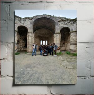 Πίνακας, Group Visit to Ancient Ruins Ομαδική επίσκεψη σε αρχαία ερείπια