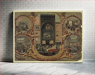 Πίνακας, Grover & Banker Sewing Machine Co. 495 Broadway New York