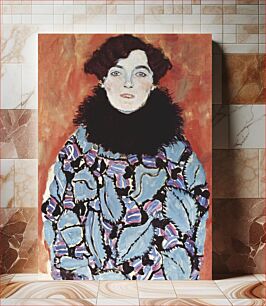 Πίνακας, Gustav Klimt's Portrait of Johanna Staude (1917-1918)