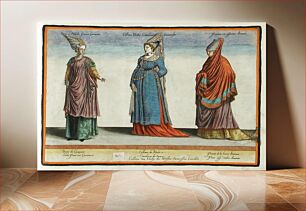 Πίνακας, Habitus Variarum Orbis Gentium (Costume of the Various Peoples of the World) by Jean Jacques Boissard