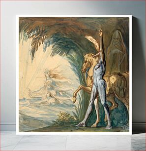Πίνακας, Hagen and the Nymphs of the Danube by Henry Fuseli