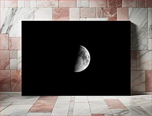 Πίνακας, Half Moon in Darkness Μισό φεγγάρι στο σκοτάδι