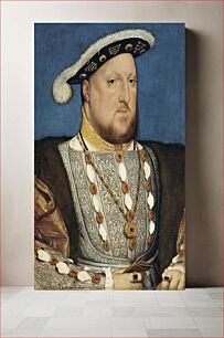 Πίνακας, Hans Holbein, the Younger, Around 1497-1543 - Portrait of Henry VIII of England