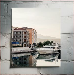 Πίνακας, Harbor with Modern Buildings Λιμάνι με σύγχρονα κτίρια