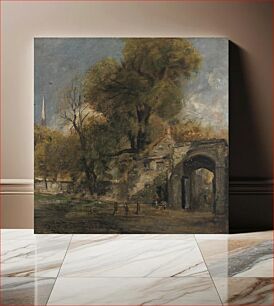 Πίνακας, Harnham Gate, Salisbury by John Constable