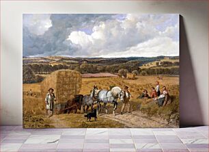 Πίνακας, Harvest (1857) by John Frederick Herring