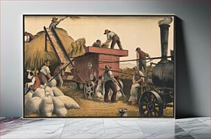 Πίνακας, Harvest (between 1926 and 1933) by Clare Leighton