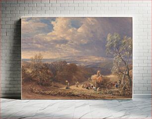 Πίνακας, Harvesting (ca. 1851) by Samuel Palmer
